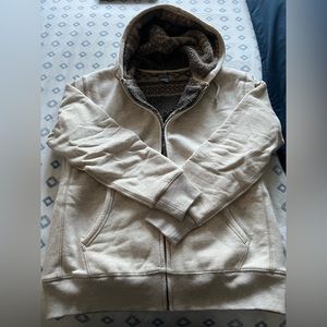J. Crew Fleece Lined Full-Zip Hoodie